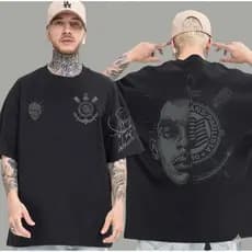 Camiseta Sabotagem Timão Corinthians Cultura Futebol Ídolo Rapper Sabotagem 100% Algodão Premium Envio Imediato KN-STORE