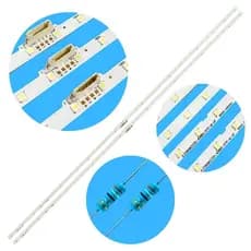 Kit C/2 Barras De Led Tv Para Un58nu7100g Un58nu7100 58ru7100