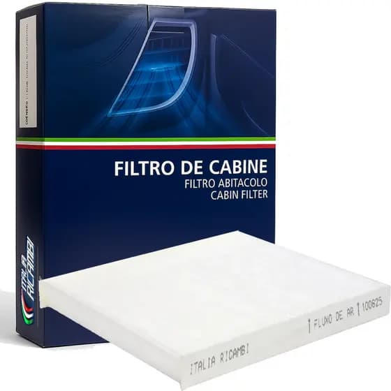 Filtro De Cabine Ar Condicionado Italia Ricambi Para Volkswagen Novo Polo VIrtus T-Cross Nivus