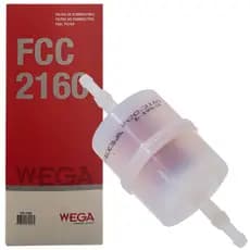Filtro De Combustivel Wega Pequeno Universal Para Motores Carburados A Gasolina Fusca Opala Gol