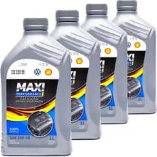 Kit 4 Litros de Oleo Vw 5w40 100% Sintético Maxi Performance 508 88 509 99