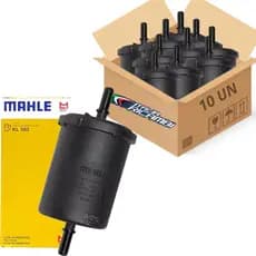 Kit Atacado Oficina Revenda Distribuidor Italia Ricambi 10 Filtro De Combustível Mahle Metal Leve KL583