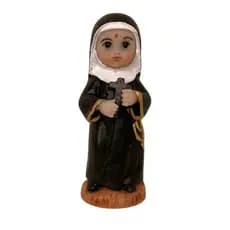 Santa Rita Infantil em resina 8cm, imagem católica, imagem religiosa