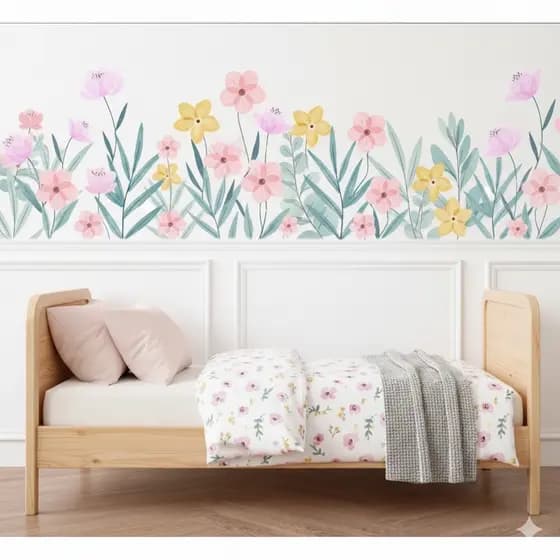 Adesivo de Parede Flores, Papel de Parede Flores, Floral, Adesivo Flores Recortados Sem Fundo