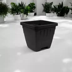 Kit 3 Vasos Plástico Médio 6 Litros Para Flores Plantas Decoração Jardim Casa