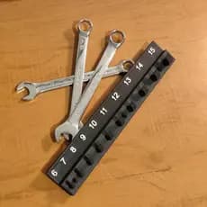 Suporte para ferramentas jogo de chave combinada