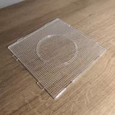 Placa para Hama Beads Perler 2,6 ou 5 mm – Base de Montagem 14x14 cm