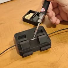 Suporte para soldar fios jig de solda
