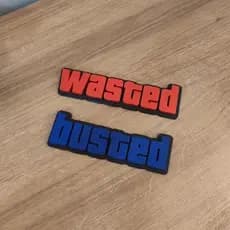 Placa decorativa busted wasted