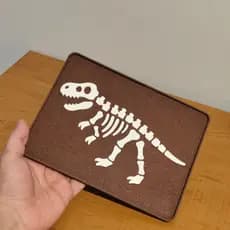 Quebra-Cabeça Esqueleto de Dinossauro – Montagem Educativa 20x15 cm