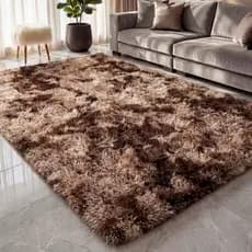 Tapete Sala 1,50 x 1,00 Quarto Peludo Felpudo Cores