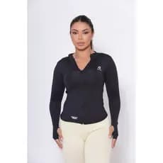 Blusa Térmica UV Camisa Tecido Gelado Proteção Solar Zíper