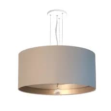 Luminária de Teto Pendente Interna Bronze 50x15cm
