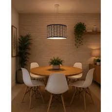 Luminaria de Teto Pendente Colmeia Tom Luz