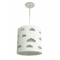 Lustre Infantil Pendente Nuvens  Recortes  25x25