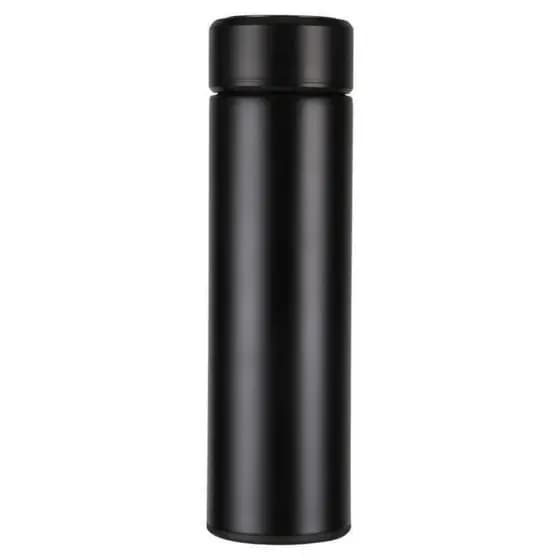 500 Ml Garrafa Térmica Inox Inteligente Com Medidor De Temperatura Ideal Para Viagens Escritório
