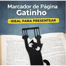 Kit de Marcadores de Livro Gato Arranhando Criativo Cute Pet Leitura Presente Estudante Decoração Impressão 3D