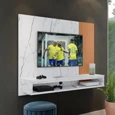 Estante Painel Suspenso TV 42 43 47 48 50 Polegadas Nicho Prateleira Decoração Sala Quarto Moderno
