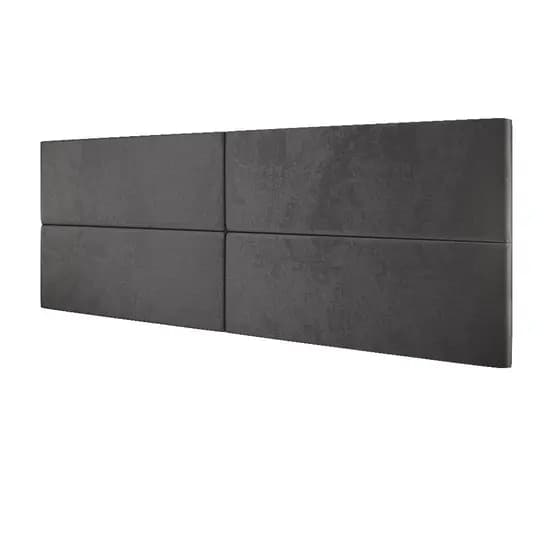 Cabeceira Suspensa Moderna Cama Box Casal Queen 1,60 Painel Moldura Encosto Estofado Design Modular Altura Ajustável Decoração Quarto Capri - RPM