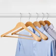 Kit 3 Cabides Para Terno Com Gancho Giratório Executivo ADULTO Marca IKAZA