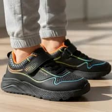 Tênis Infantil Ortopasso Menino Masculino Escolar Conforto Confortável Colorido Leve Macio Original