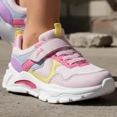 Tênis Infantil Ortopasso Colorido Wave Sola Colorida Fashion Macio Leve Envio Rápido Menino Menina