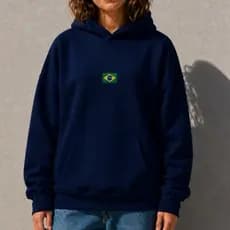 blusa Moletom canguru com capuz, Made in Brasil Premium