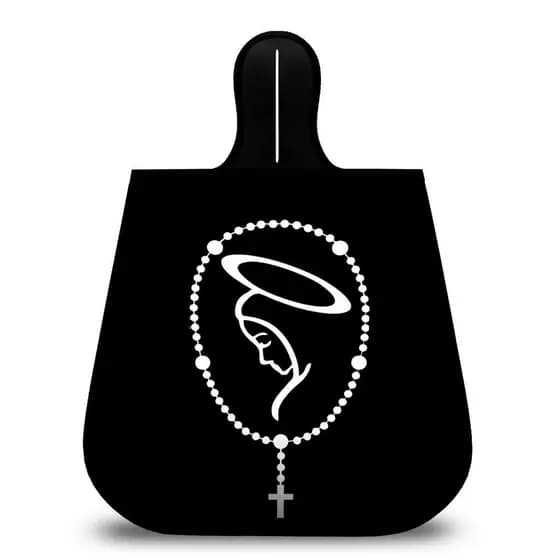 Lixeira para Carro em Neoprene Lixocar Religioso - ISOPRENE - Terço