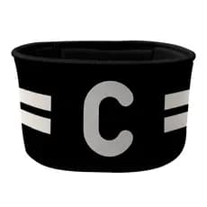 Faixa de Capitão Braçadeira em Neoprene Identificação Futebol Times - ISOPRENE - Letra C