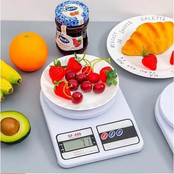 Balança Digital de Cozinha Alta Precisão Balança de Alimentos 1g até 10kg