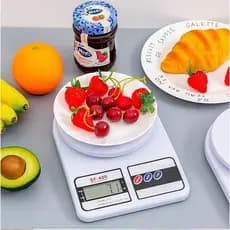 Balança Digital de Cozinha Alta Precisão Balança de Alimentos 1g até 10kg