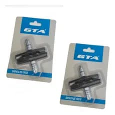 KIT 2 PAR SAPATA FREIO V-BRAKE 70MM ORBITAL PASTILHA GTA