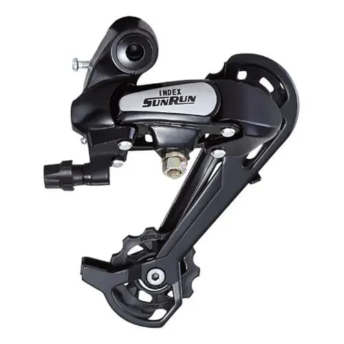 Câmbio Traseiro 7v Index Cage Longo Bicicleta Mtb, Aro 26/27.5/29