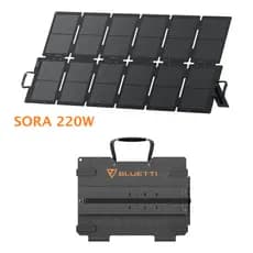 Painel Solar Portátil Bluetti Sora 220w Energia Solar