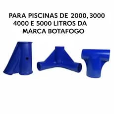 Kit Peça Reposição Piscina 2000,3000,4000 e 5000 Litros Botafogo