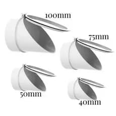 Válvula de Retenção Esgoto Anti Mau Cheiro e Retorno de Água 40mm 50mm 75mm 100mm