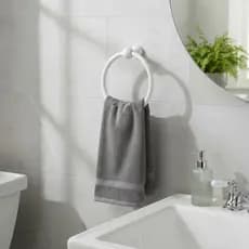 Kit De Acessórios Para Banheiro - 5 Peças Branco