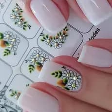 Nail Art Película de Unha 3D Revenda - 60 Pares Adesivo 3D 5D Alemay e GViana Unhas