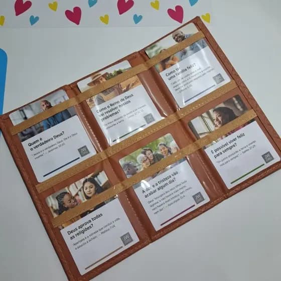 Porta Folhetos Novos