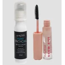 Gel para sobrancelha + serum para crescimento de sobrancelhas brow lamination brow rise ruby rose crescimento sobrancelh