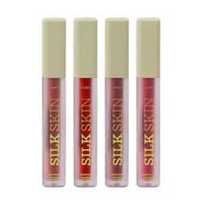 KIT 4 Batons - batom líquido - Confortável - Longa duração - Efeito Blur  matte - Ruby Rose Smooth Blur Silk