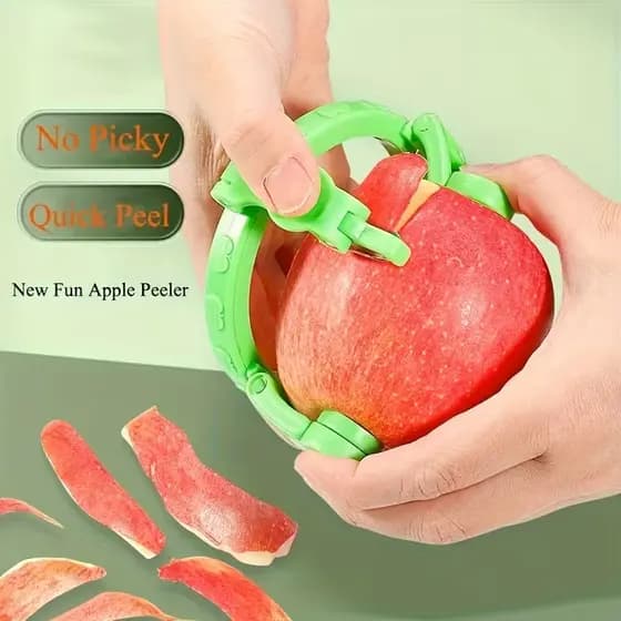Descascador De Frutas Criativo Ferramenta De Descascamento Em Aço Inoxidável Adequada Para Maçãs Peras e Batatas Etc