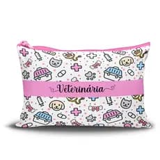 Necessaire Simples Veterinária Bolsa Organizadora
