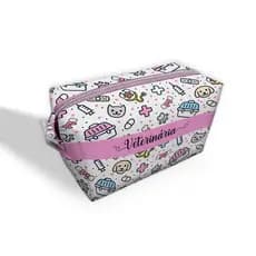 Necessaire Box Veterinária Bolsa para Maquiagem | Presente Profissional