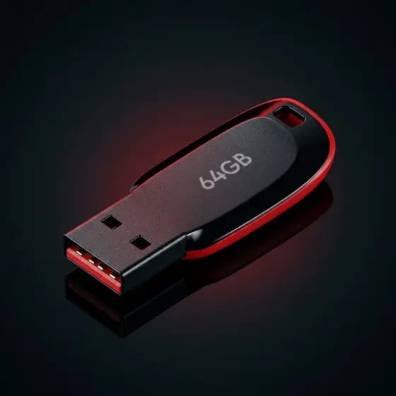 Pendrive 64 GB Cruzer Blade USB Flash 2.0 PC Notebook e Som Extensao de Memoria Rapido