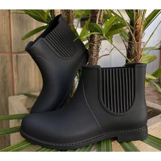 BOTA GALOCHA IMPERMEAVEL CHUVA FEMININA PVC