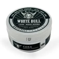 Pomada Cera Modeladora Premium 150g - White Bull