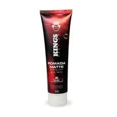 Pomada Cera Modeladora Matte Bisnaga Premium 100g - Kings