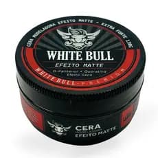 Pomada Cera Modeladora Matte Premium 130g - White Bull