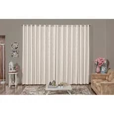 Cortina Jacquard Semi Blackout 2,80 x 1,80 Sala E Quarto (Cores Variadas) Promoção